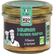 Mousse à tartiner, Saumon et olives noires bio 90g