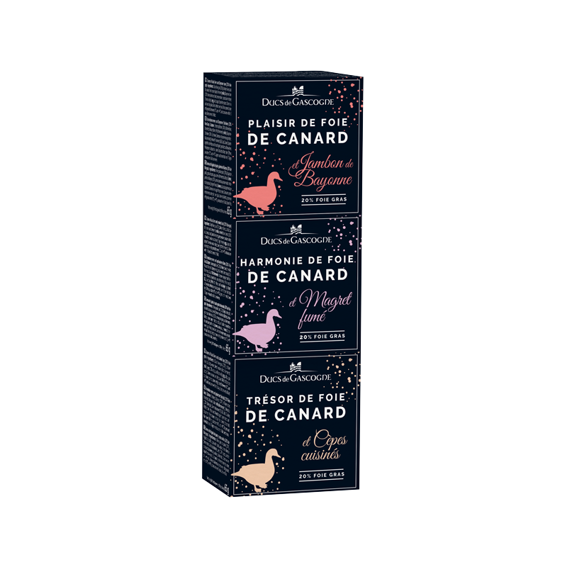 Coffret Lascaux avec spécialités à base de Canard et foie Gras