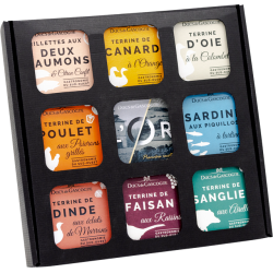 Coffret gourmand Soirée scintillante - Ducs de Gascogne 83