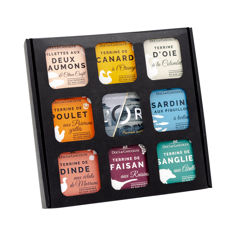 Coffret cadeau Apéro-terrines 24.95 €