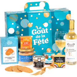 DUCS DE GASCOGNE - Panier Gourmand Secret du Terroir - Comprend 5  produits dont un bloc de foie gras et un vin - Spécial Cadeau (919122) :  : Epicerie
