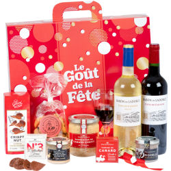 DUCS DE GASCOGNE - Coffret Gourmand Apéro-Terrines - Comprend 9 produits  - Spécial Cadeau (901891) : : Epicerie