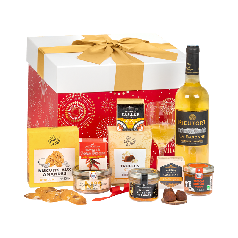 Un coffret gourmand de produits basques